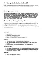 Összefoglalók, jegyzetek 'Business Letter', 7.                