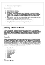 Összefoglalók, jegyzetek 'Business Letter', 8.                