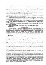 Összefoglalók, jegyzetek 'Topics for the Speaking Part of the English Exam', 3.