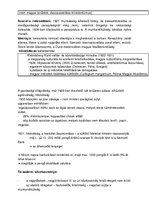 Összefoglalók, jegyzetek 'Történelem', 4.                