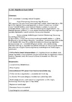 Összefoglalók, jegyzetek 'Történelem', 32.                