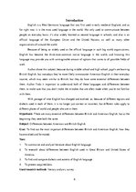 Kutatási anyagok 'Differences between British and American English', 6.                