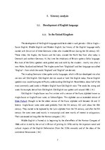 Kutatási anyagok 'Differences between British and American English', 7.                