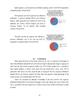 Kutatási anyagok 'Differences between British and American English', 33.                