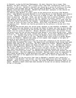 Esszék 'Tragic Downfall of Macbeth ', 1.                