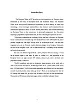 Kutatási anyagok 'The History and the Role of EU', 3.                