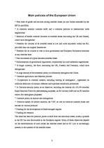 Kutatási anyagok 'The History and the Role of EU', 9.                