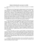 Esszék 'The Kite Runner Racism in the Book and in Real Life', 1.                