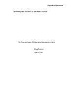 Kutatási anyagok 'The Cause and Impact of Migration and Remittances on Latvia', 1.                