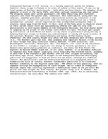 Esszék 'Underground Railroad', 1.                