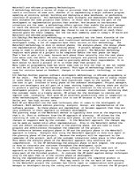 Esszék 'Waterfall and eXtreme programming Methodologies', 1.                