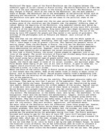 Esszék 'Causes and Effects of the French Revolution', 1.                