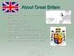Prezentációk 'Great Britain', 3.                