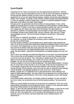 Esszék 'Many Different Essays in English', 13.                