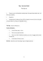 Összefoglalók, jegyzetek 'Travel Itinerary Saaremaa Island', 5.                