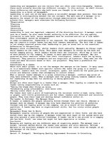 Esszék 'The Difference Between Management And Leadership', 1.                