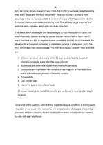 Kutatási anyagok 'European Single Currency - Euro', 27.                