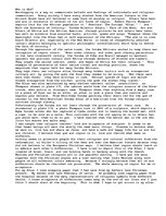 Esszék 'Who is God', 1.                