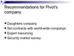 Kutatási anyagok 'Company "Pivot"', 18.                