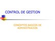 Prezentációk 'Conceptos básicos de administracion', 1.                