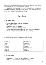 Összefoglalók, jegyzetek 'Theory of English', 19.                