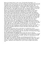 Esszék 'Character Analysis for "The Portable Phonograph" by Walter Van Tilburg Clark', 1.                