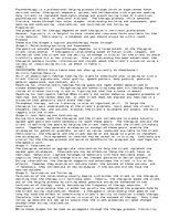 Esszék 'The Therapy Process', 1.                