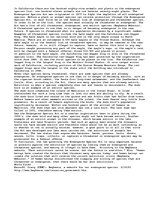 Esszék 'Endangered Species ', 1.                