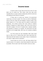 Esszék 'Income Taxes', 1.                