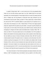 Kutatási anyagok 'Why Would Anyone Be Opposed to the Universal Declaration of Human Rights?', 1.                