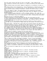 Esszék 'The Merge of Trizec and Horsham', 1.                