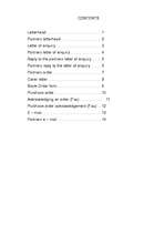 Minták 'Commercial Correspondence Portfolio', 2.                