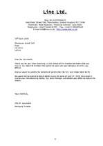 Minták 'Commercial Correspondence Portfolio', 8.                