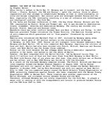 Esszék 'Germany: The Root of the Cold War?', 1.                