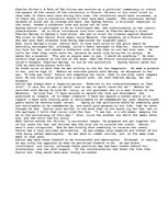 Esszék 'A Tale of Two Cities, by Charles Dickens. Analysis of the character Sydney Carto', 1.                