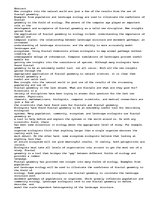 Esszék 'Principles of Ecology', 1.