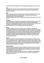 Kutatási anyagok 'Services Marketing', 5.                