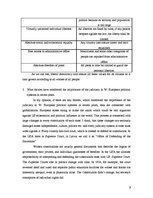 Esszék 'Comperative Politics. Nation State and Its Liberties', 3.                