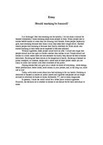 Esszék 'Should Smoking Be Banned?', 1.                