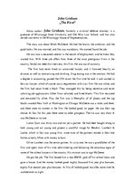 Összefoglalók, jegyzetek 'John Grisham "The Firm”', 1.                