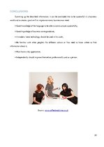 Esszék 'Business Etiquette', 20.                