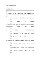 Záródolgozatok 'Idioms Originating from the Bible in the English and Latvian Languages', 7.                