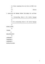 Záródolgozatok 'Idioms Originating from the Bible in the English and Latvian Languages', 8.                