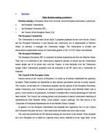 Esszék 'EU’s Main Legislative Acts and Decision-making Procedures', 3.                