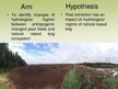 Prezentációk 'The Peat Extraction Impact on Hydrological Regime of the Raised Bog', 5.                