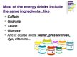 Prezentációk 'What Hides in the Energy Drink Cans?', 8.                