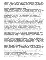 Esszék 'Echoes of Literature - The Style of Shakespeare', 1.                