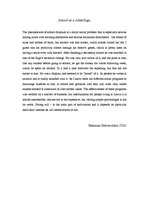 Esszék 'School as a Subterfuge', 1.                