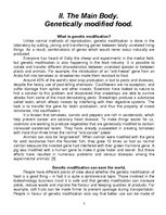 Kutatási anyagok 'Genetically Modified Food and Cloning', 3.                