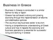 Prezentációk 'Business in Greece', 2.                